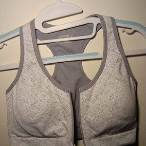 Danskin Women's Gray Sports Bra